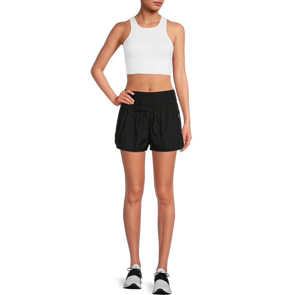 Free People Movement The Way Home Shorts Women's Size Large Black
